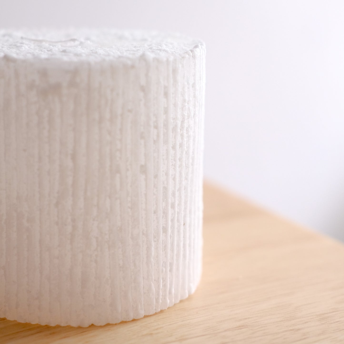 Draw By Ballare - SUJI-凹凸的坑紋配搭粉雪般的獨特質感,雕塑一樣的蠟燭